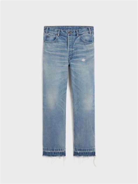 celine wesley reversible jeans.